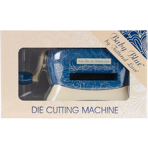 Tattered Lace Baby Blue Die Cut or Emboss Machine with 10 pieces of dies - Picture 7 of 9